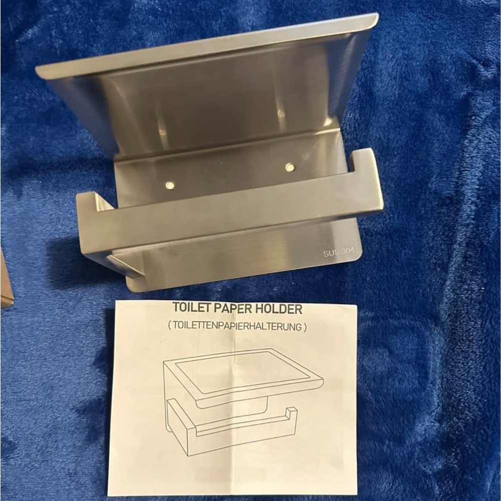 Stainless Steel Toilet Paper Holder